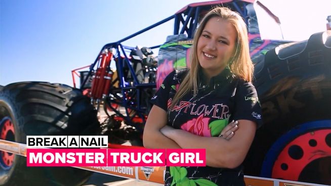 Break a nail: Monstertruck Girl