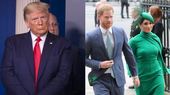 Trump schürt Konflikt mit Harry & Meghan